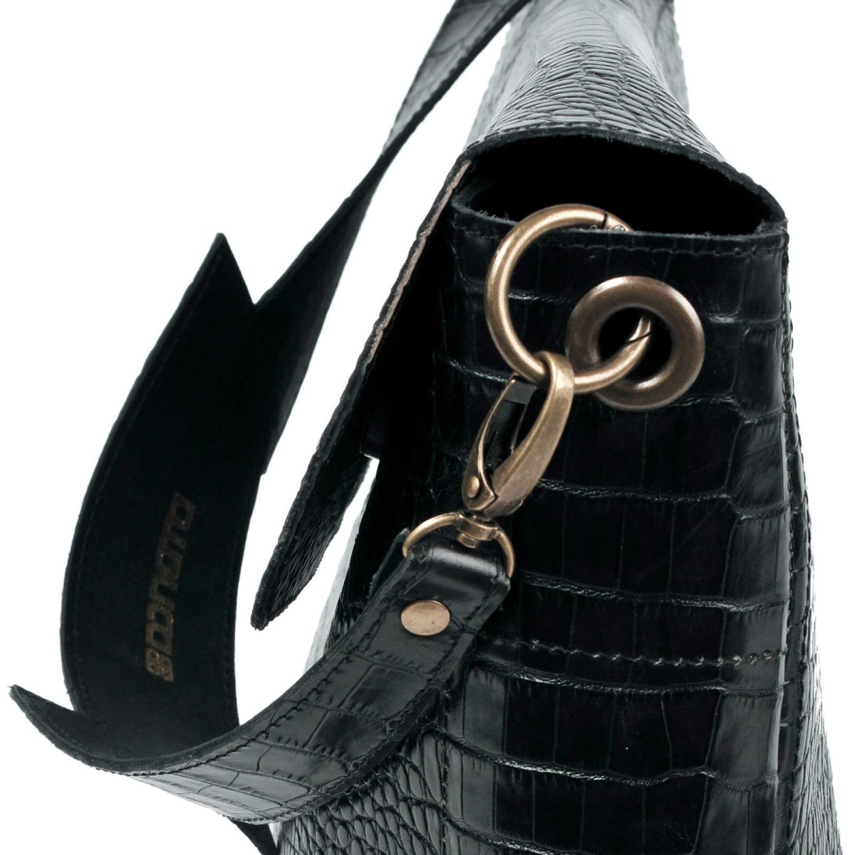 SATCHEL BAG - coal kroko - JEANETTE_03