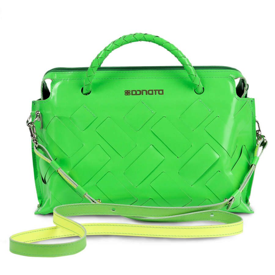 HAND BAG - neon green - INA