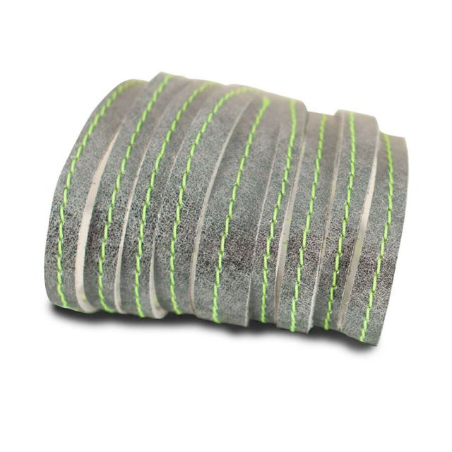 Armband | feines Leder | silver