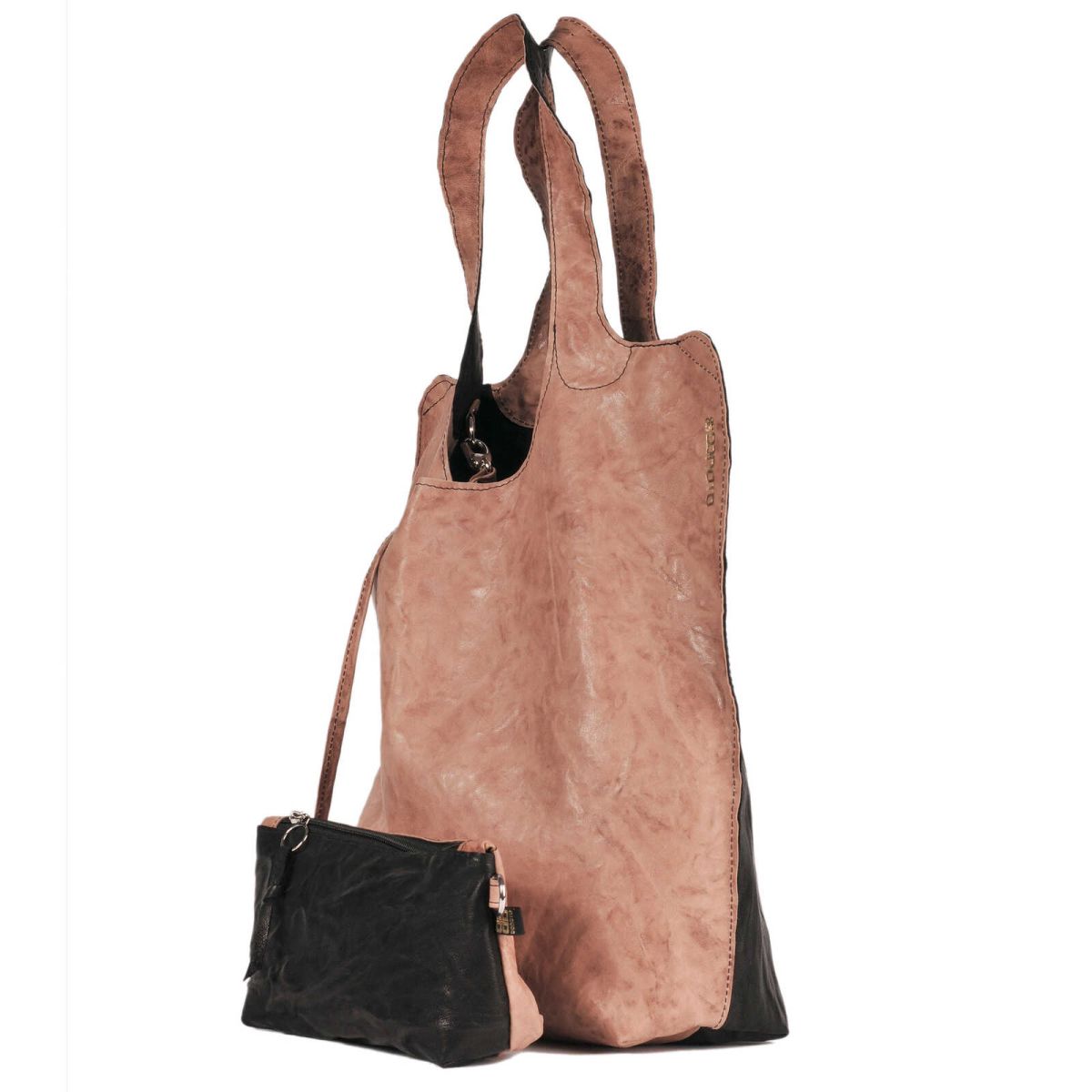 SHOPPER BAG - coal tan - CÉCILE_03