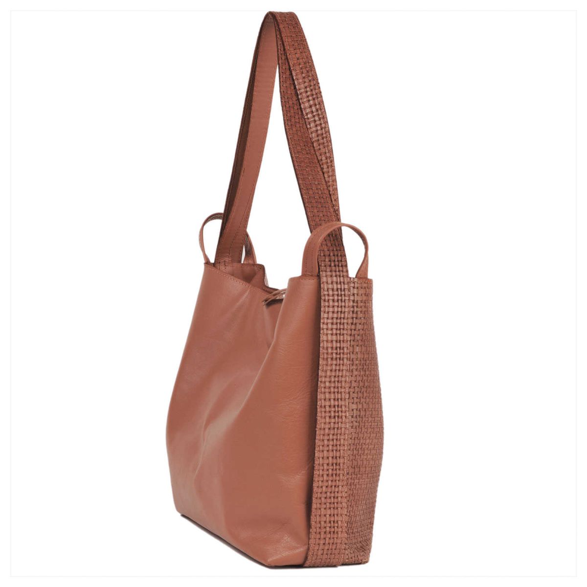 BACKPACK BAG - oak braided - MELANIE_03