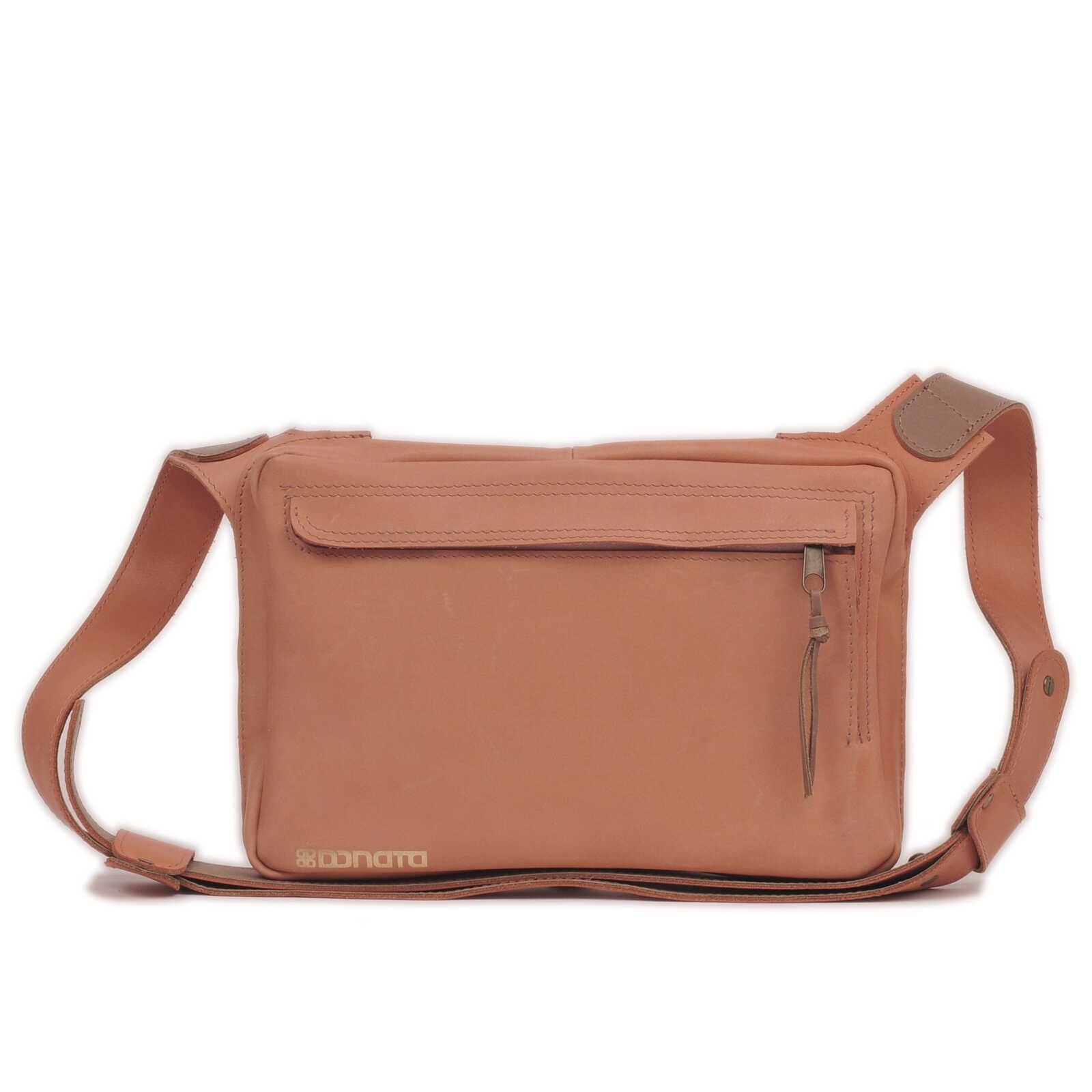 Bauchtasche - SANDY | Leder | apricot