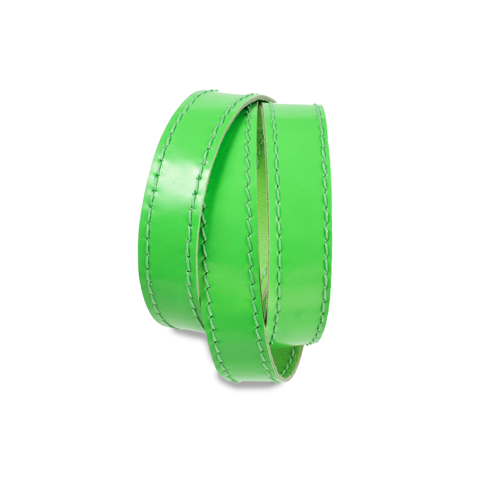 Wickelarmband | Leder | handgemacht von DONATA | grün