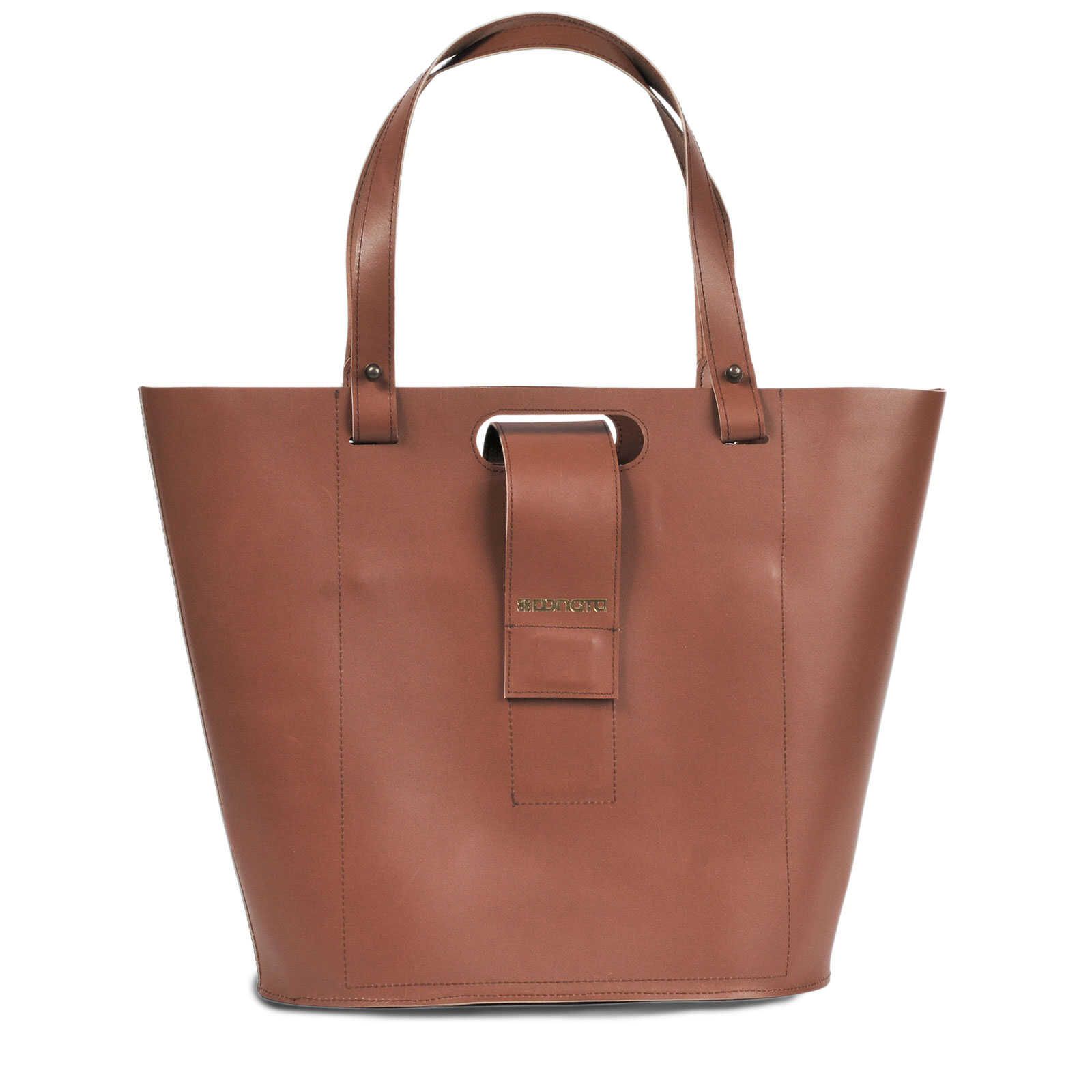 Shopper - IRIS | Rindsleder | cognac