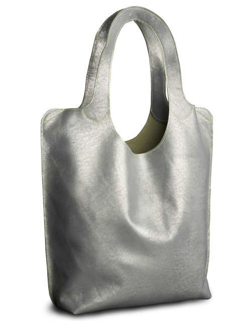 SHOPPER BAG - silver - CÉCILE