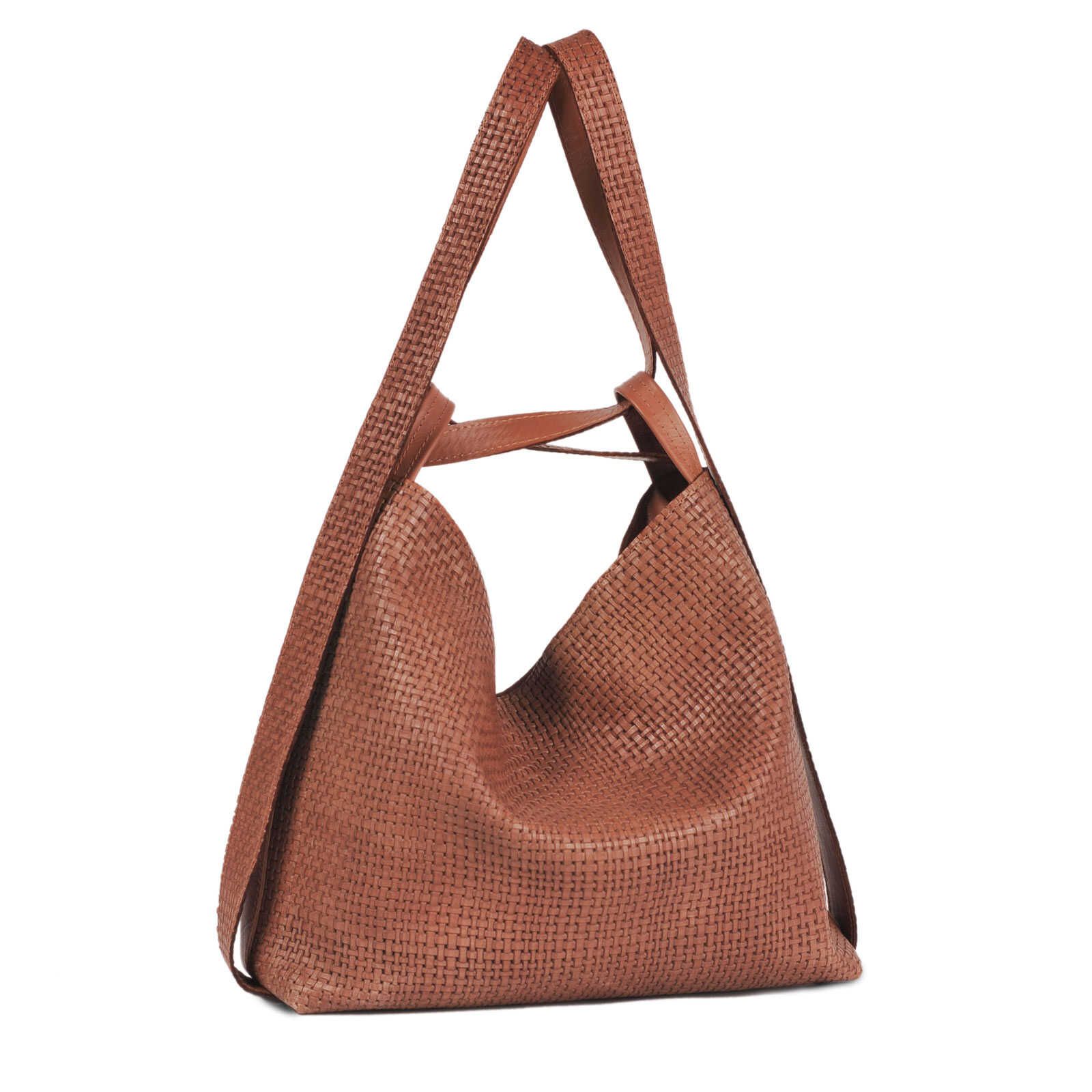 PACK BAG - MELANIE | Rindsleder | cognac